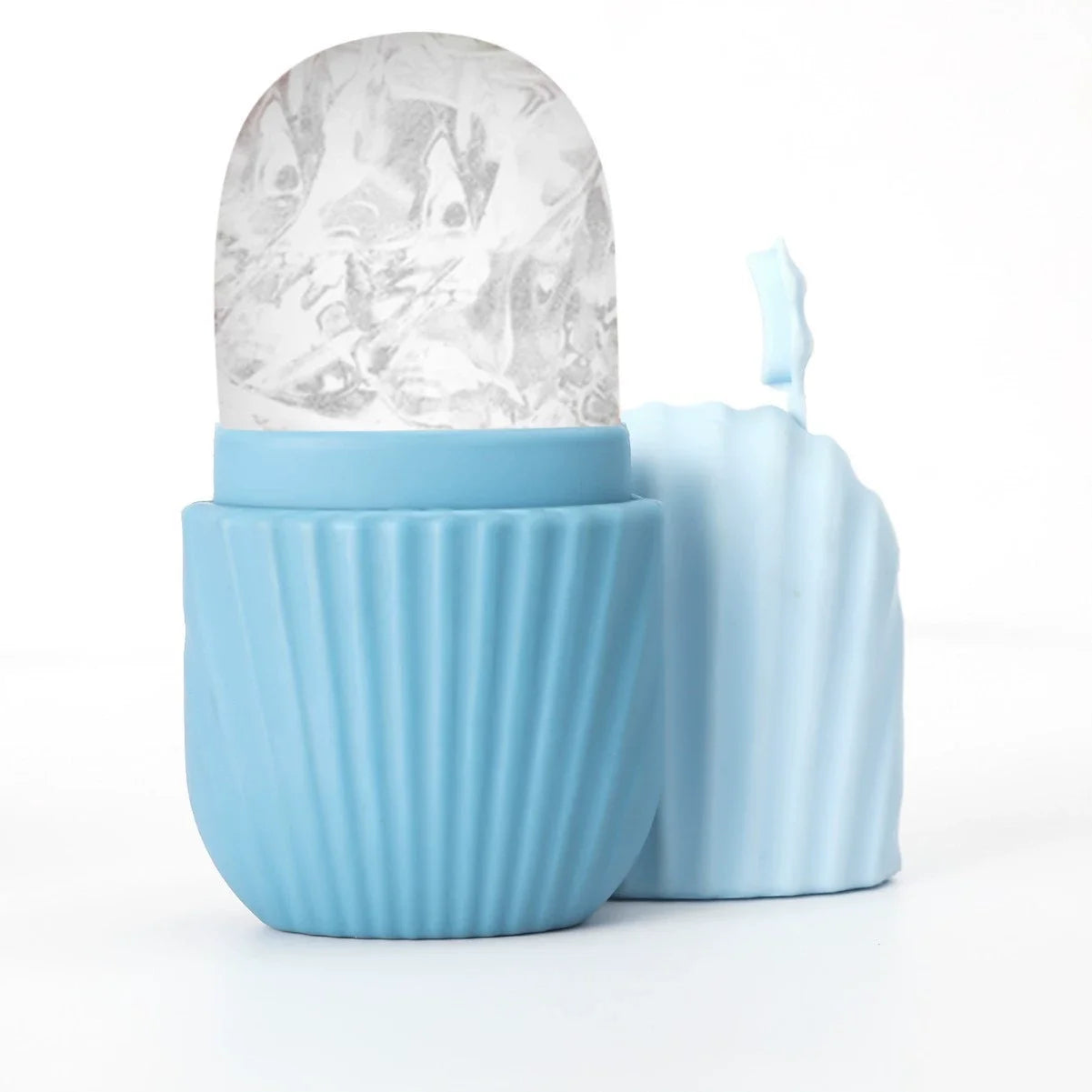 Ice Facial Roller Face Lifting Contouring Tools Silicone Ice Cube Trays Ice Globe Balls Eye Face Massager Beauty Skin Care Tools