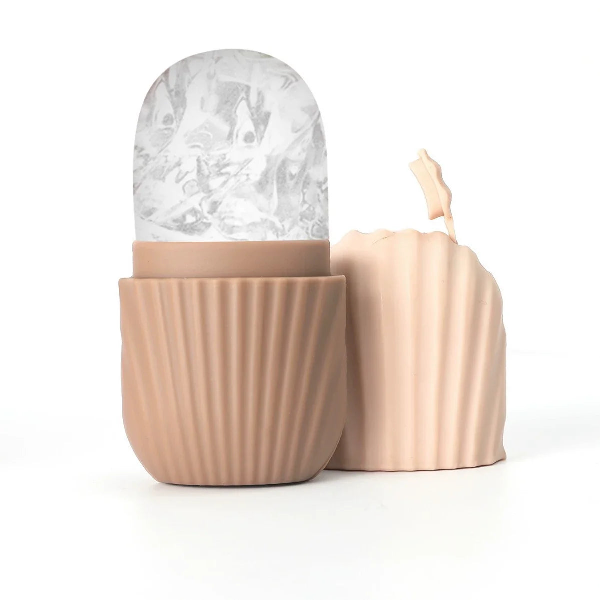 Ice Facial Roller Face Lifting Contouring Tools Silicone Ice Cube Trays Ice Globe Balls Eye Face Massager Beauty Skin Care Tools