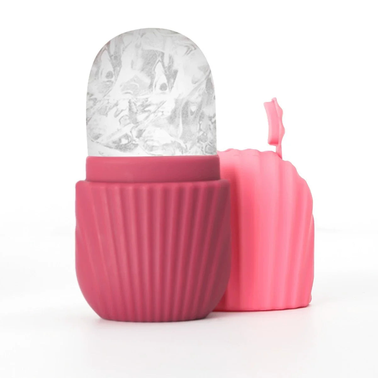 Ice Facial Roller Face Lifting Contouring Tools Silicone Ice Cube Trays Ice Globe Balls Eye Face Massager Beauty Skin Care Tools